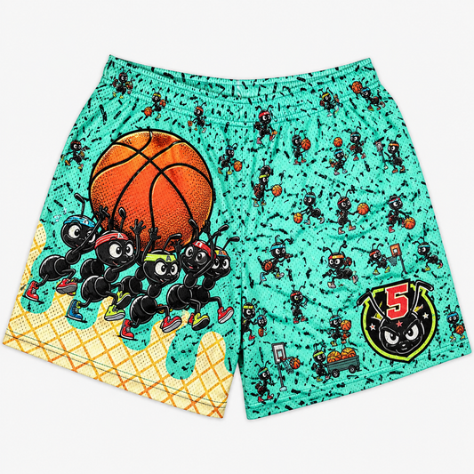 Anthony Edwards 5 Ant Man Basketball Jersey Shorts