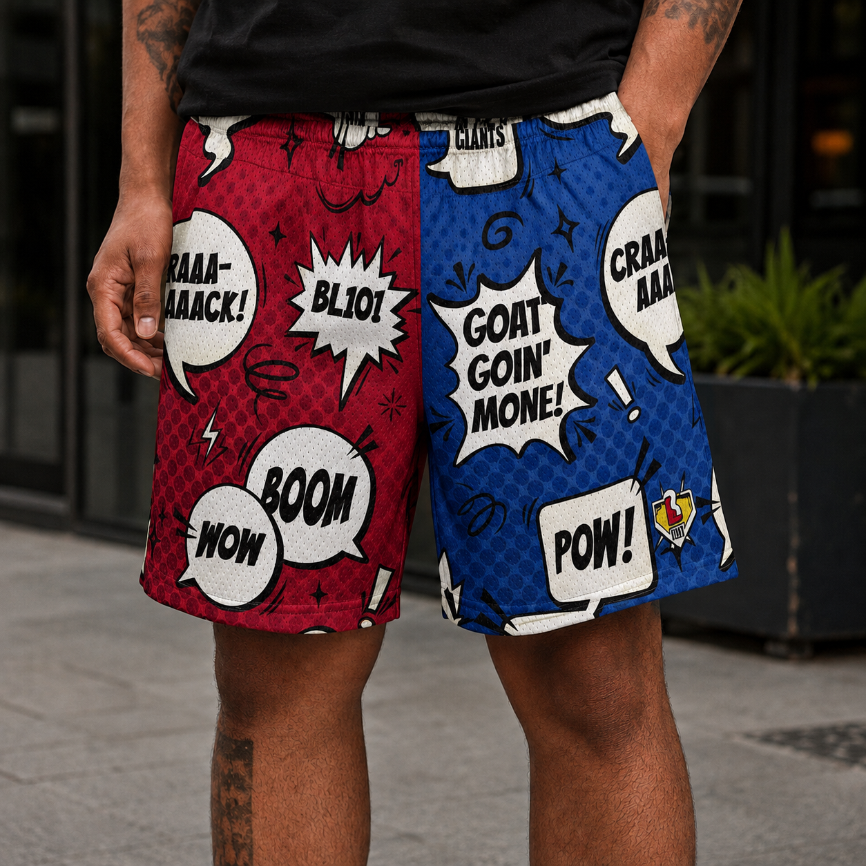 The King Comic Boom Shorts