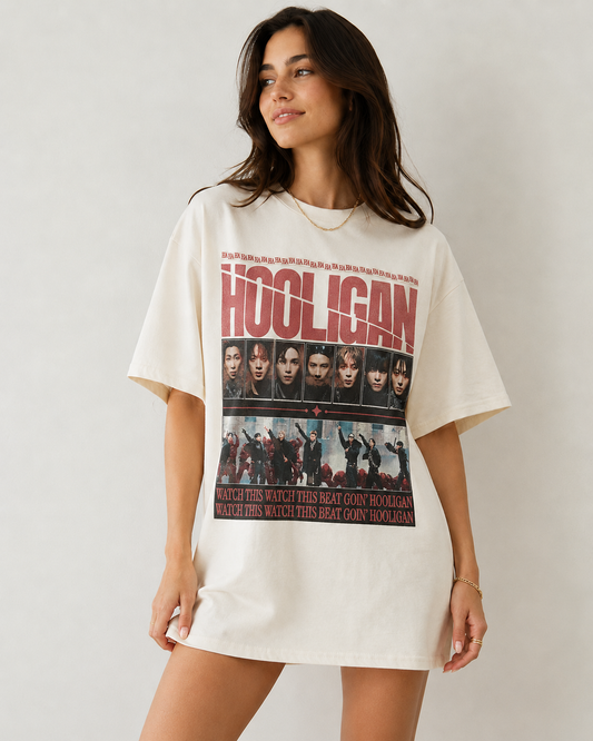 BTS Hooligan Vintage Bootleg Comfort Colors Shirt