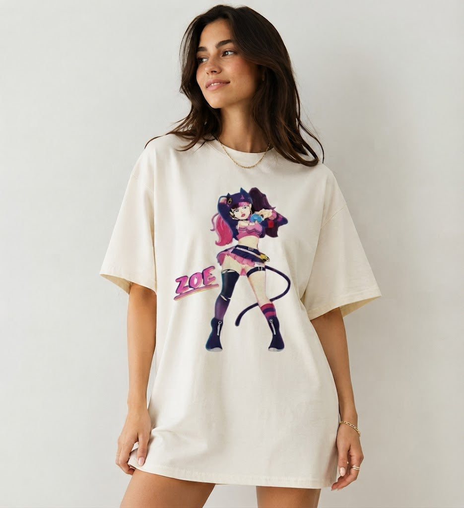 Palworld Zoe Anime Graphic Tee