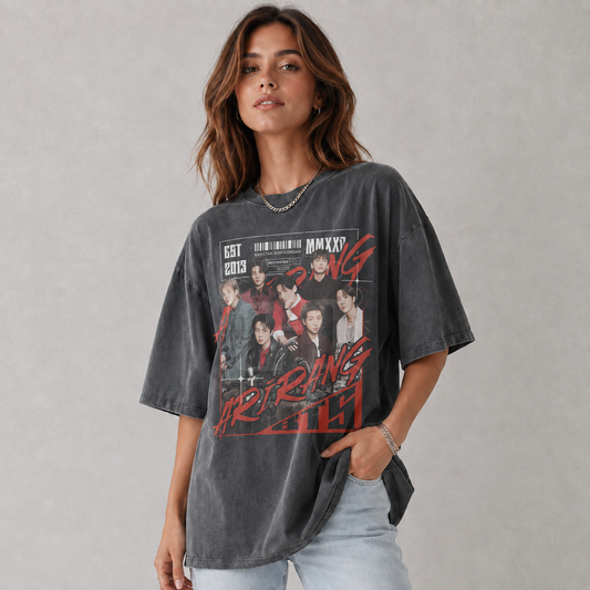 BTS Arirang Vintage Bootleg Graphic Comfort Colors T-Shirt Retro Army Tee