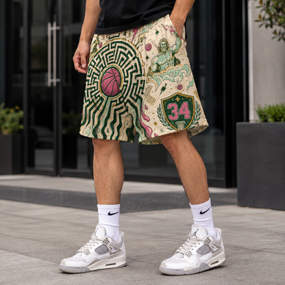Giannis Antetokounmpo 34 Greek Freak Basketball Jersey Shorts