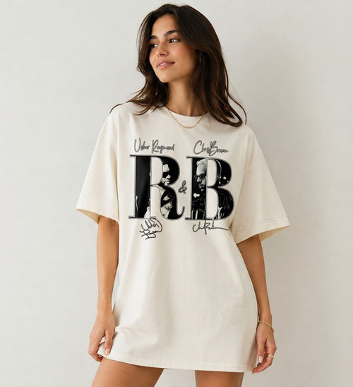 Usher & Chris Brown "R&B" Signature Comfort Colors Tee