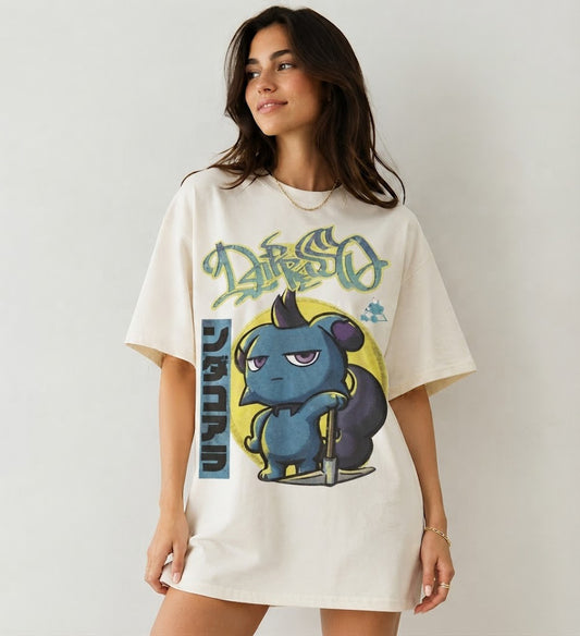 Palworld Vintage Gamer Oversized Shirt
