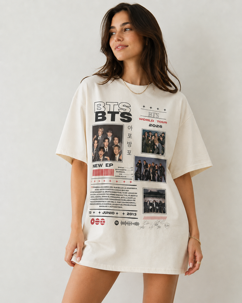 BTS World Tour 2026 Concert Comfort Colors Shirt Retro Bootleg Tee