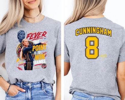 Sophie Cunningham Point God Shirt, WNBA Basketball Fan Tee, Retro Comfort Colors Graphic T-Shirt
