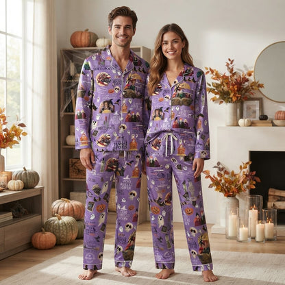 Hocus Pocus Purple Pajama Set