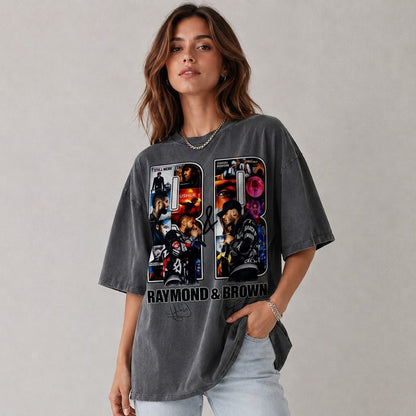 Raymond & Brown R&B Collage Comfort Colors Tee