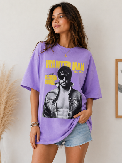 Benson Boone Wanted Man Tour 2026 Vintage Tee