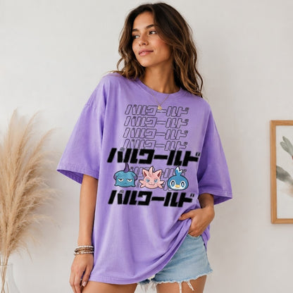 Palworld Japanese Logo Graphic Tee