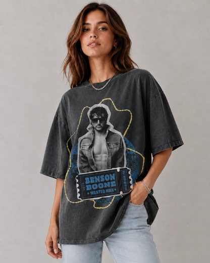 Benson Boone Wanted Man 2026 Ticket Tee