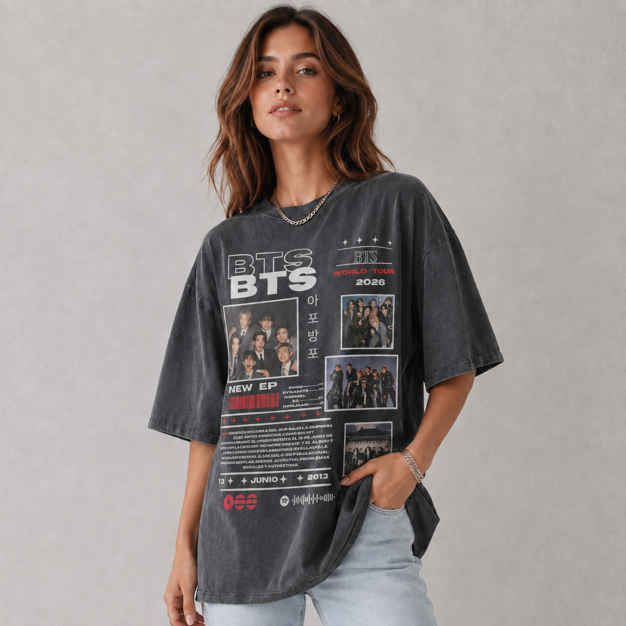BTS World Tour 2026 Concert Comfort Colors Shirt Retro Bootleg Tee