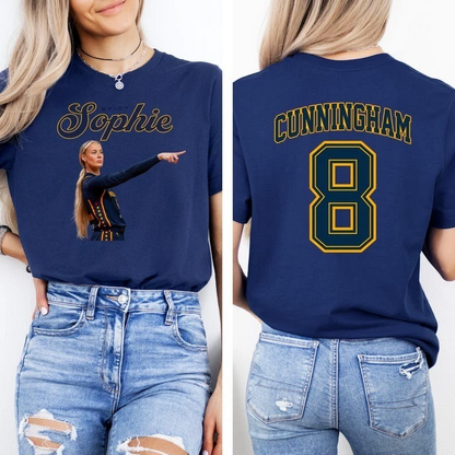 Spicy Sophie Cunningham Shirt, WNBA Basketball Fan Tee, Retro Comfort Colors Graphic T-Shirt