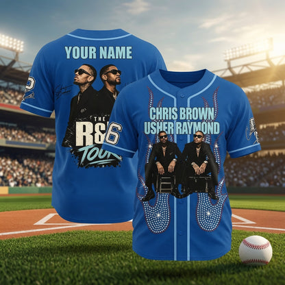 Custom R&B Tour Baseball Jersey Collection
