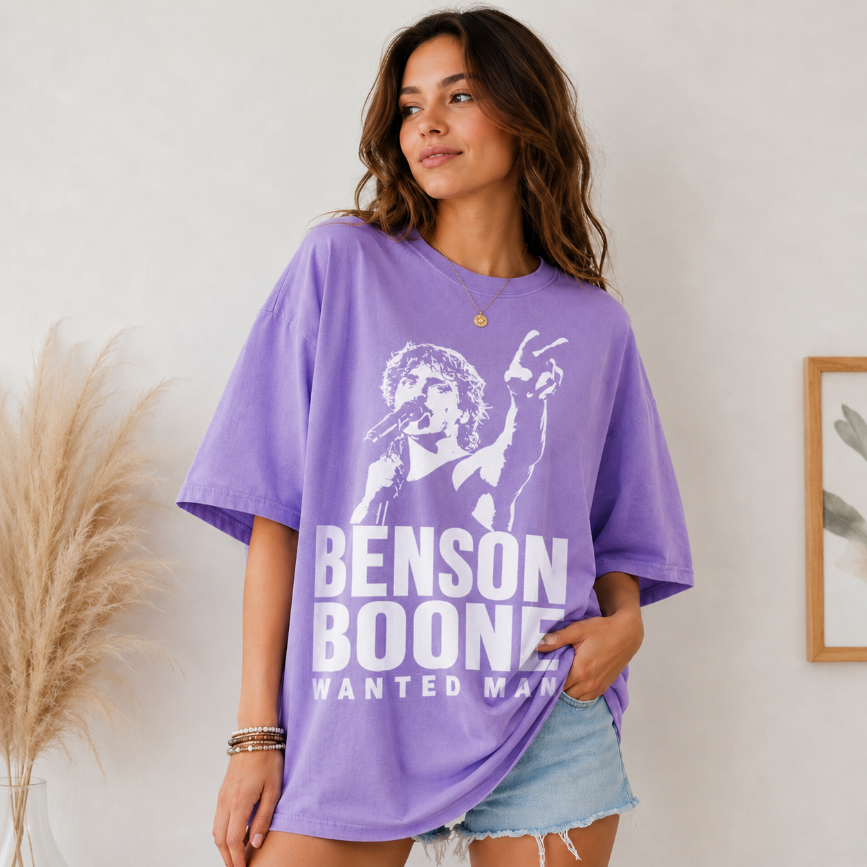 Benson Boone Wanted Man Comfort Colors Tee