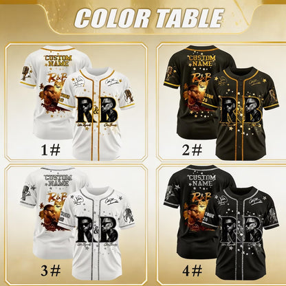 Custom R&B Tour Baseball Jersey