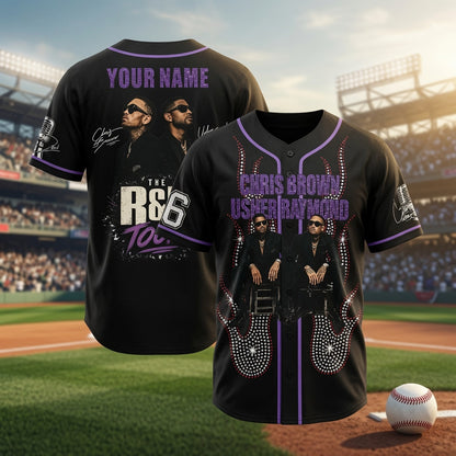 Custom R&B Tour Baseball Jersey Collection