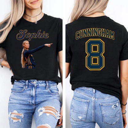 Spicy Sophie Cunningham Shirt, WNBA Basketball Fan Tee, Retro Comfort Colors Graphic T-Shirt