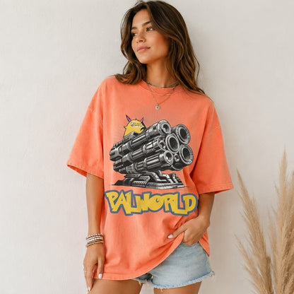 Palworld Gunner Oversized Gaming Shirt