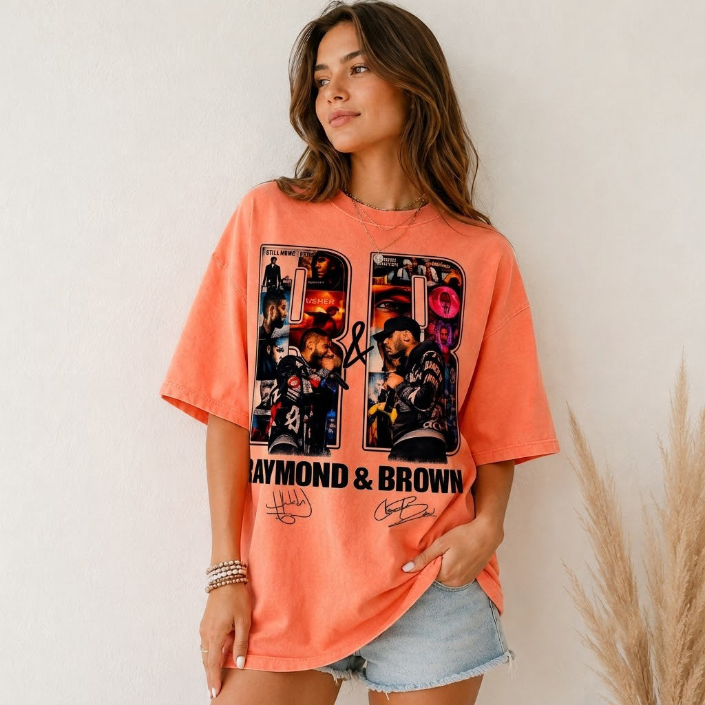 Raymond & Brown R&B Collage Comfort Colors Tee