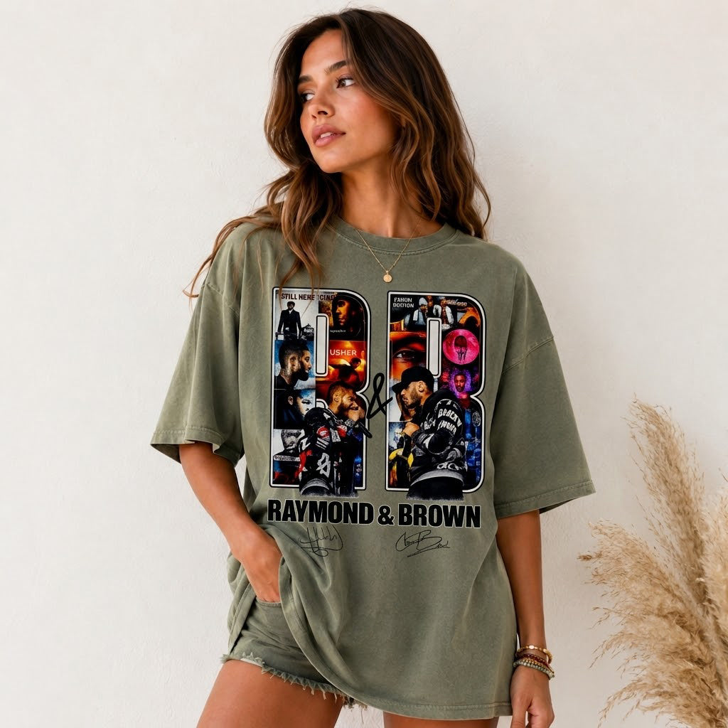 Raymond & Brown R&B Collage Comfort Colors Tee