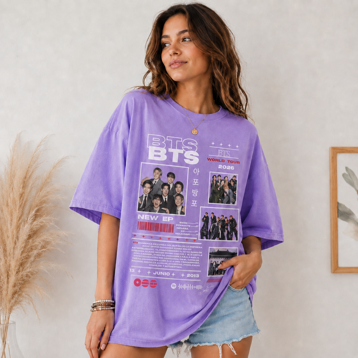 BTS World Tour 2026 Concert Comfort Colors Shirt Retro Bootleg Tee