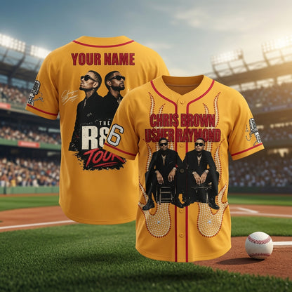 Custom R&B Tour Baseball Jersey Collection
