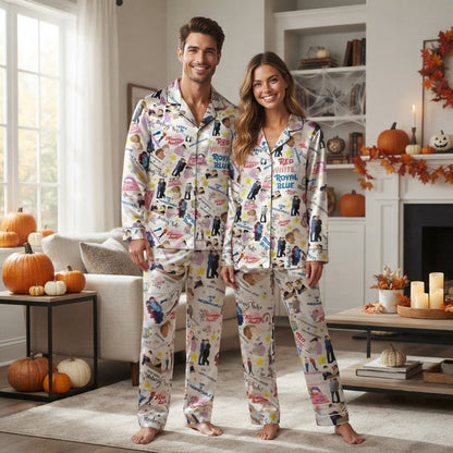 Nightmare Before Christmas Orange Pajama Set