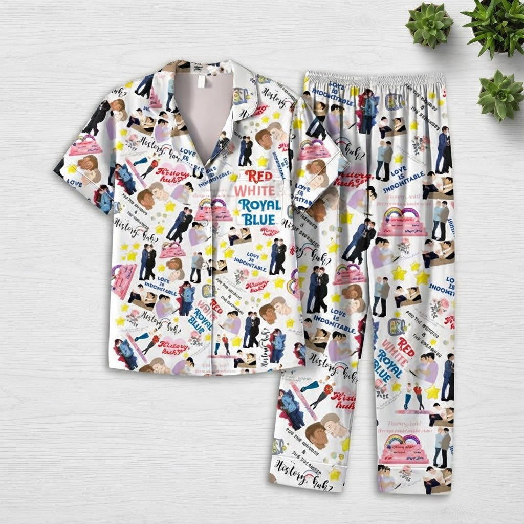 Nightmare Before Christmas Orange Pajama Set