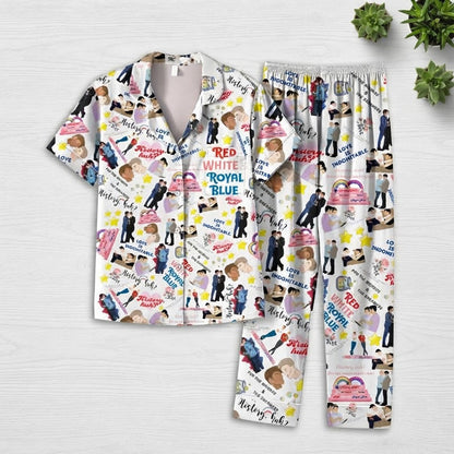 Nightmare Before Christmas Orange Pajama Set