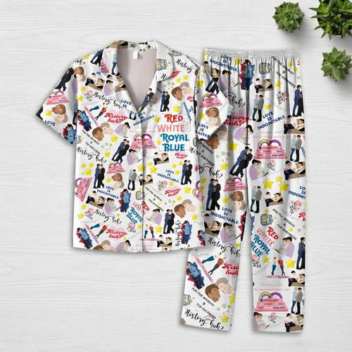 Nightmare Before Christmas Orange Pajama Set