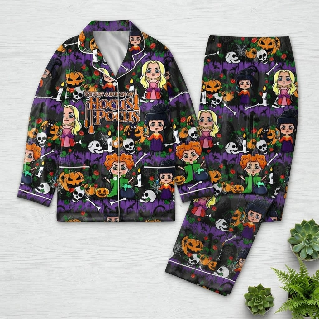 Hocus Pocus Chibi Sisters Pajama Set