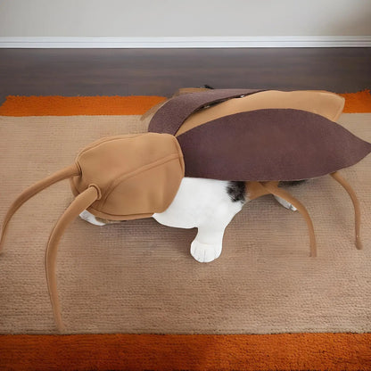 Realistic Cockroach Halloween Costume for Cats & Small Dogs