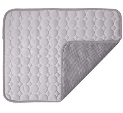 Breathable Cooling Pet Mat: Washable Summer Pad for Dogs & Cats