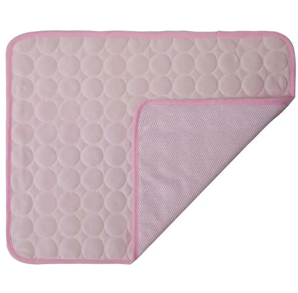 Breathable Cooling Pet Mat: Washable Summer Pad for Dogs & Cats