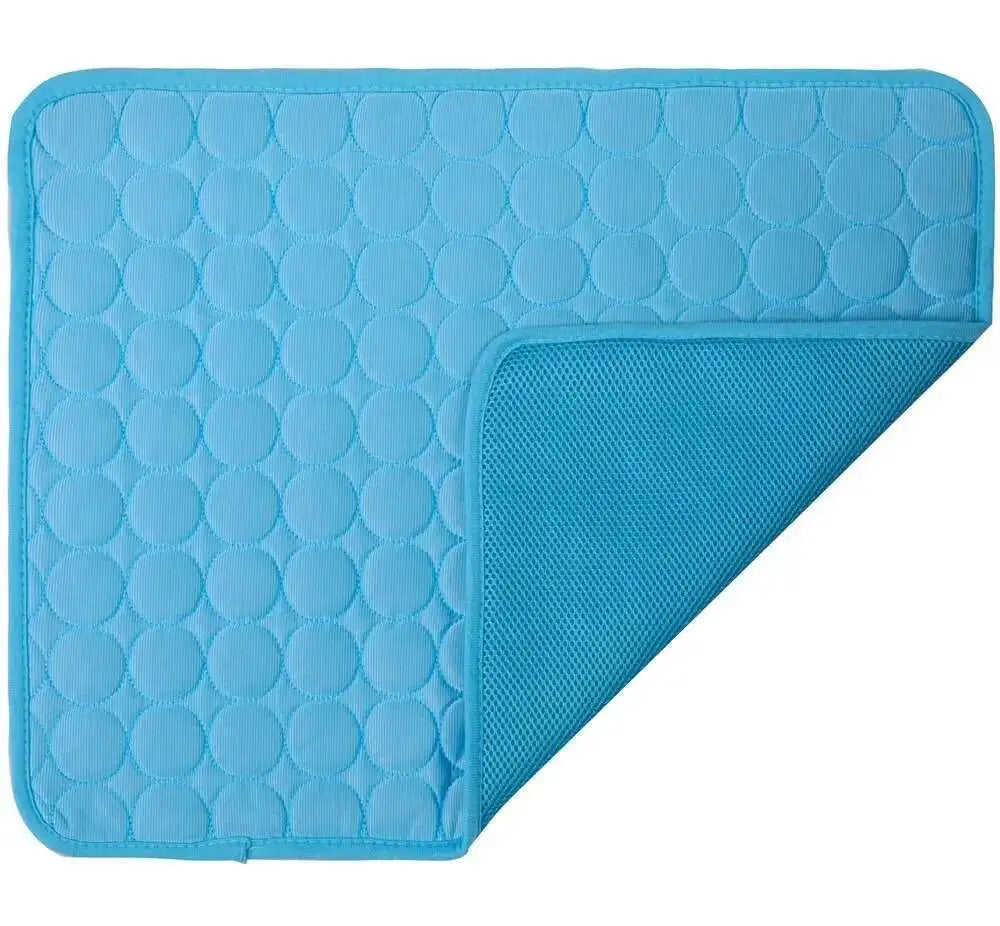 Breathable Cooling Pet Mat: Washable Summer Pad for Dogs & Cats
