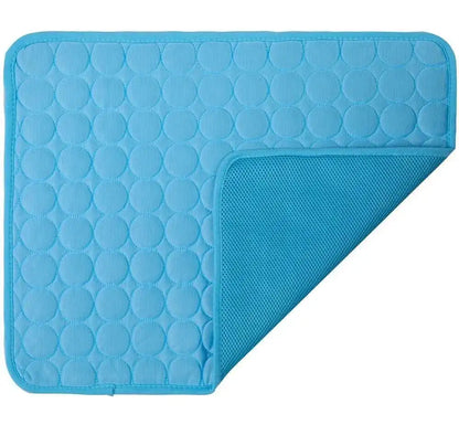 Breathable Cooling Pet Mat: Washable Summer Pad for Dogs & Cats