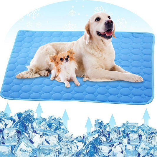 Breathable Cooling Pet Mat: Washable Summer Pad for Dogs & Cats