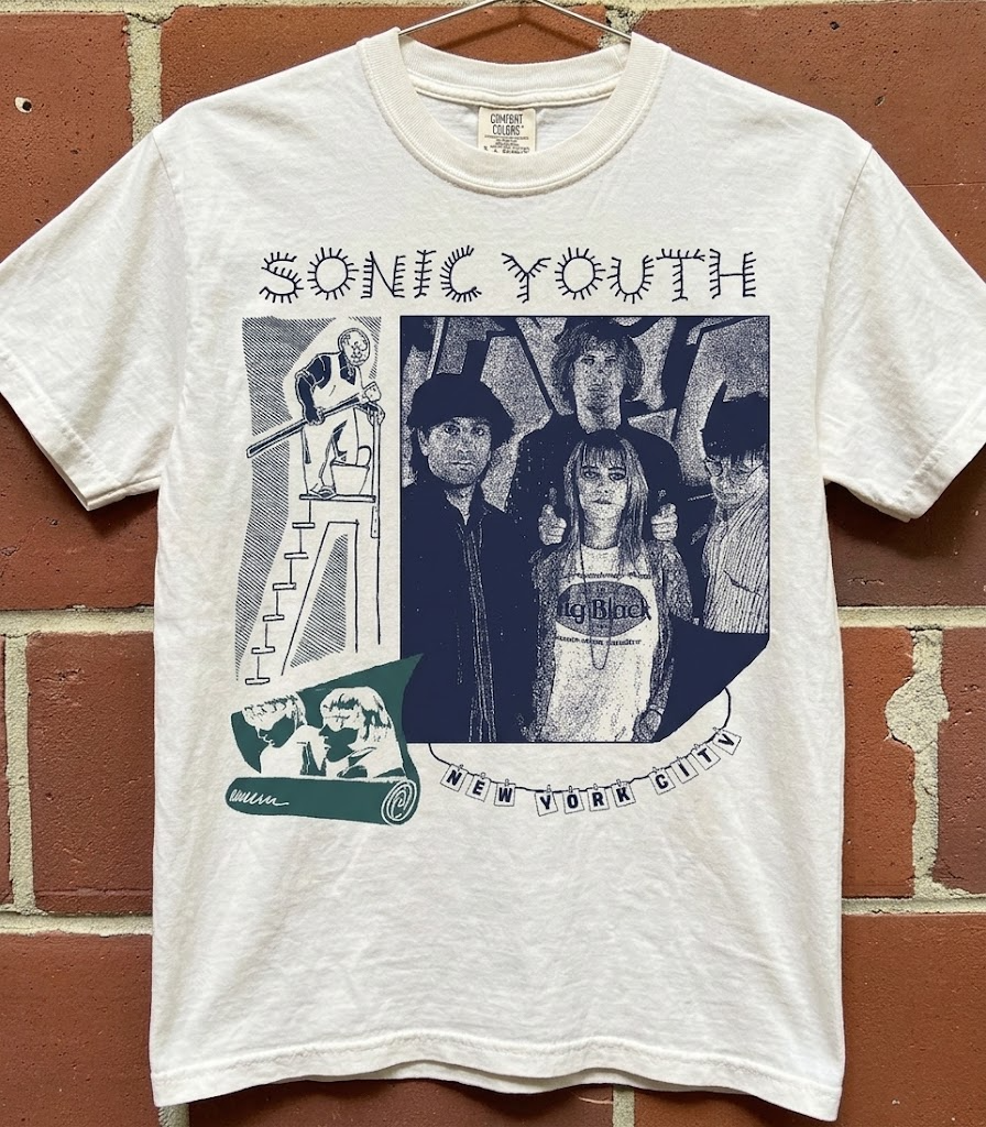 Sonik Youth Fan Art Tee