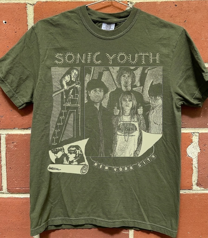 Sonik Youth Fan Art Tee