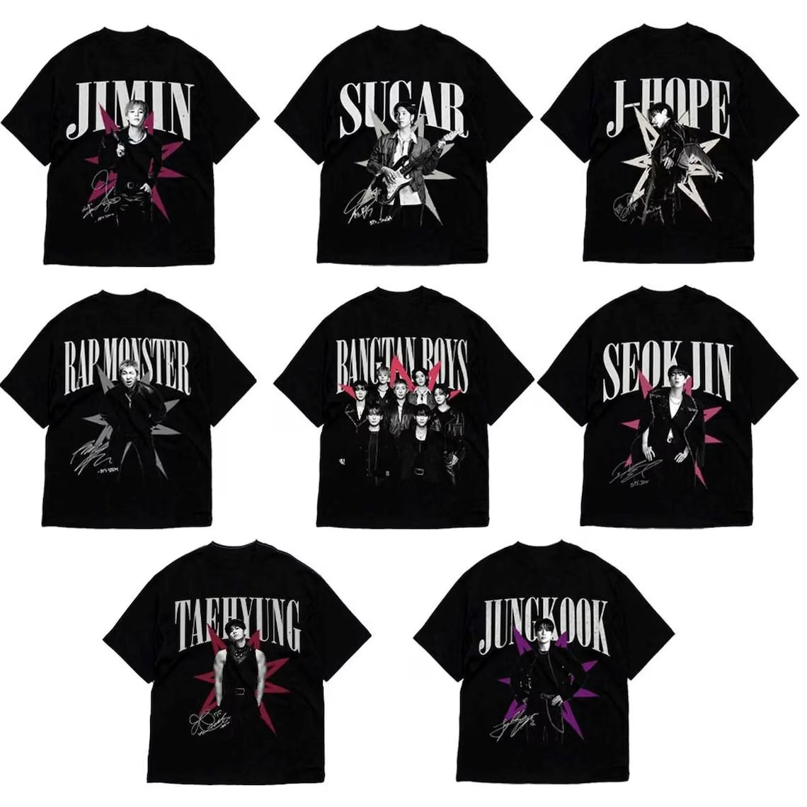 Bangtan Members Kpop Merch