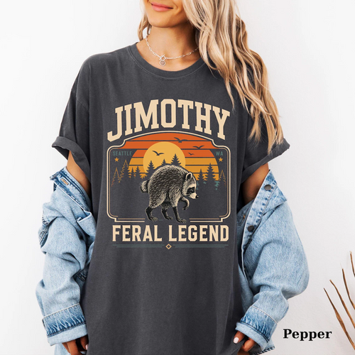 Comfort Colors Jimothy Raccoon Shirt