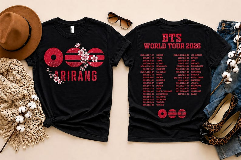BTS World Tour Arirang Shirt