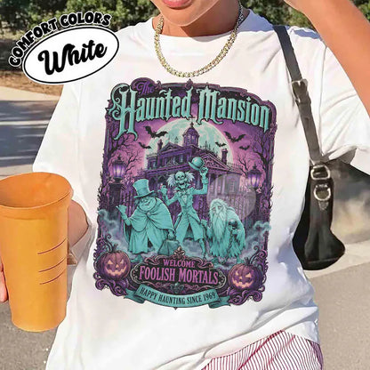 Retro The Haunted Mansion Halloween Shirt