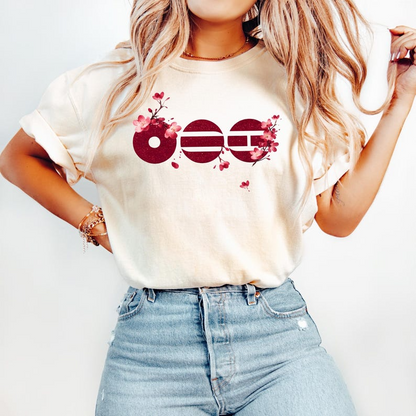 Arirang Floral Kpop Shirt
