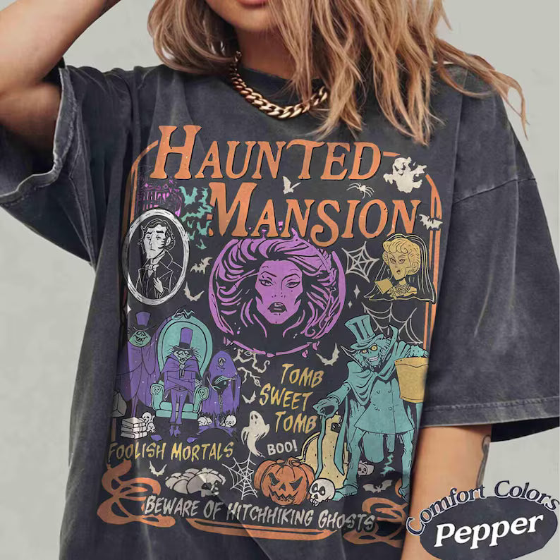 Retro The Haunted Mansion Shirt