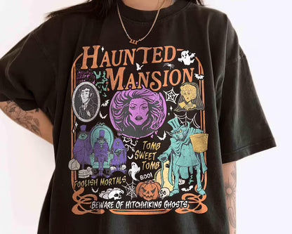 Retro The Haunted Mansion Shirt