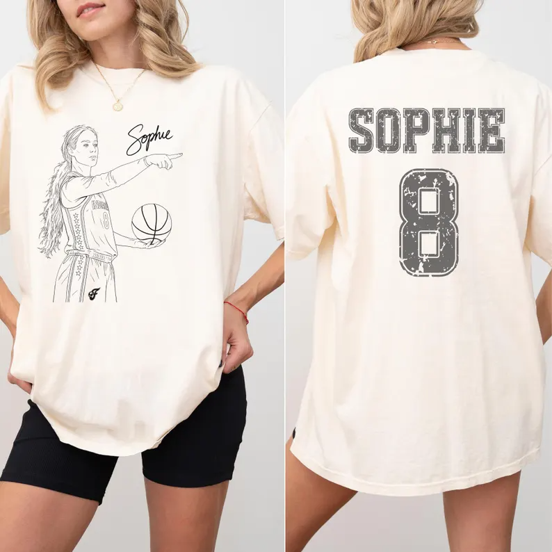 Vintage Sophie Cunningham Point Signature Basketball Shirt