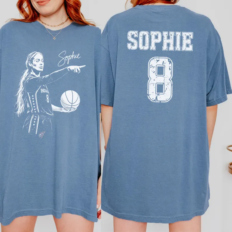 Vintage Sophie Cunningham Point Signature Basketball Shirt