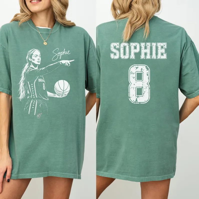 Vintage Sophie Cunningham Point Signature Basketball Shirt